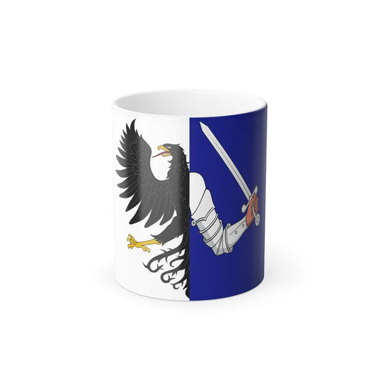 Flag of Connacht Ireland - Color Changing Coffee Mug-11oz-Go Mug Yourself