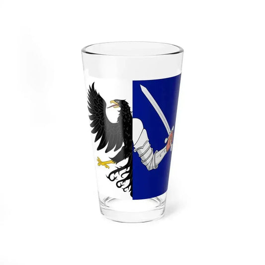 Flag of Connacht Ireland - Pint Glass 16oz 16oz - Go Mug Yourself