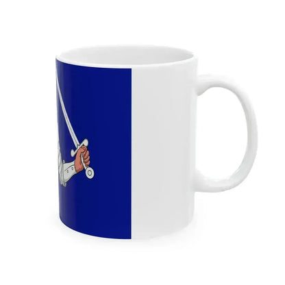 Flag of Connacht Ireland - White Coffee Mug - Go Mug Yourself