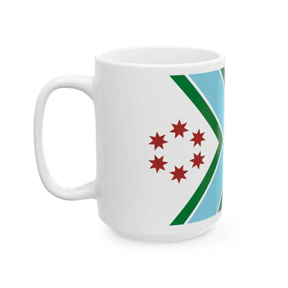 Flag of Cook County Illinois (United States) White Coffee Mug - Go Mug Yourself