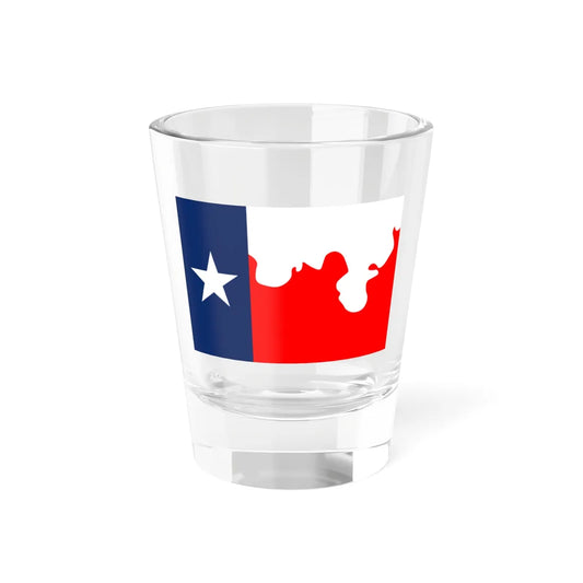 Flag of Cooke County Texas variant (United States) Shot Glass 1.5oz 1.5oz - Go Mug Yourself