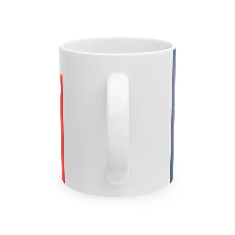 Flag of Cooke County Texas variant (United States) White Coffee Mug - Go Mug Yourself