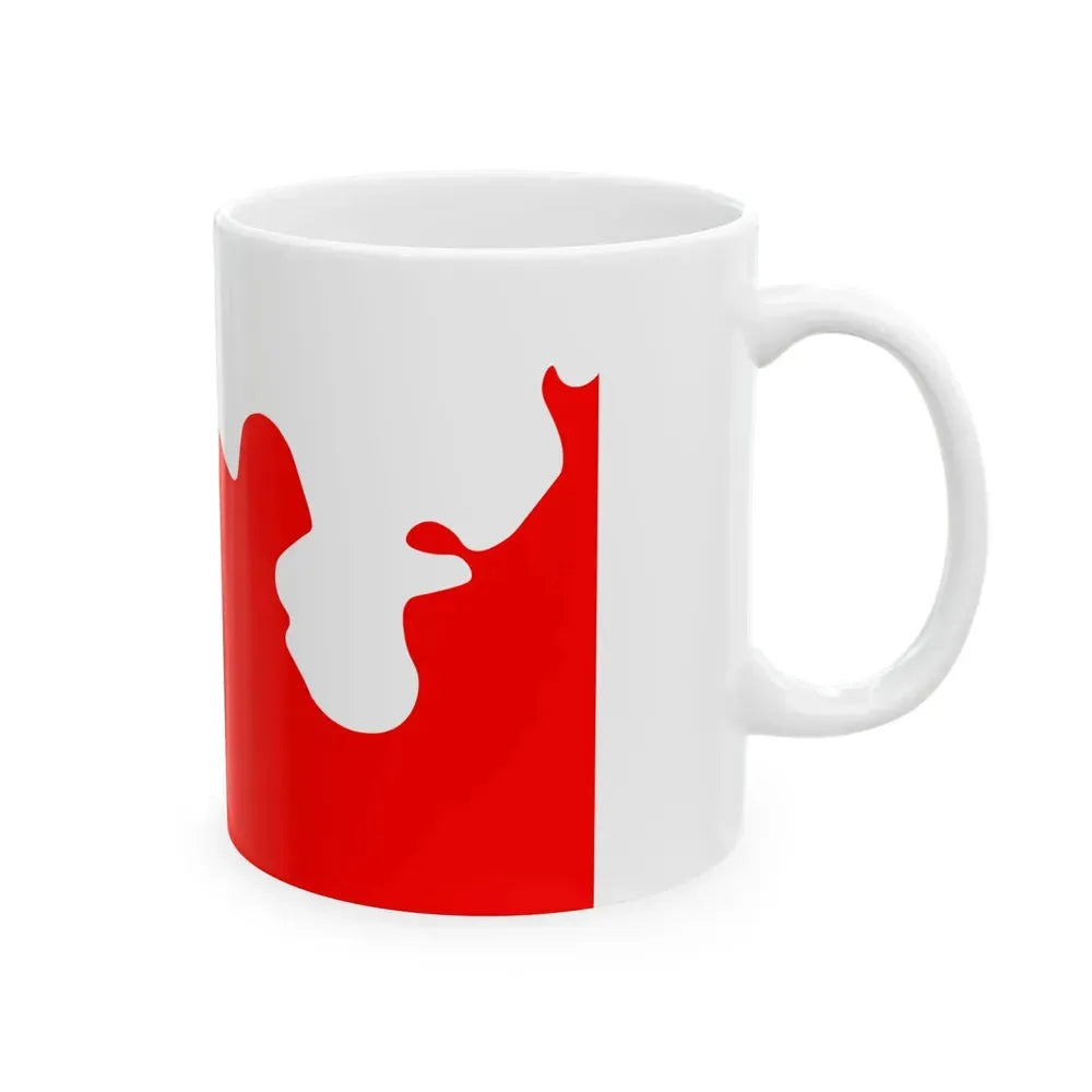 Flag of Cooke County Texas variant (United States) White Coffee Mug - Go Mug Yourself