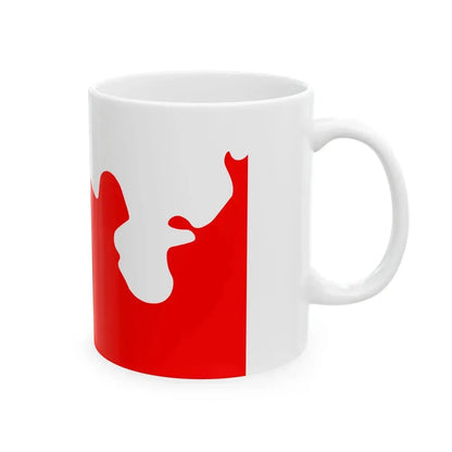 Flag of Cooke County Texas variant (United States) White Coffee Mug - Go Mug Yourself