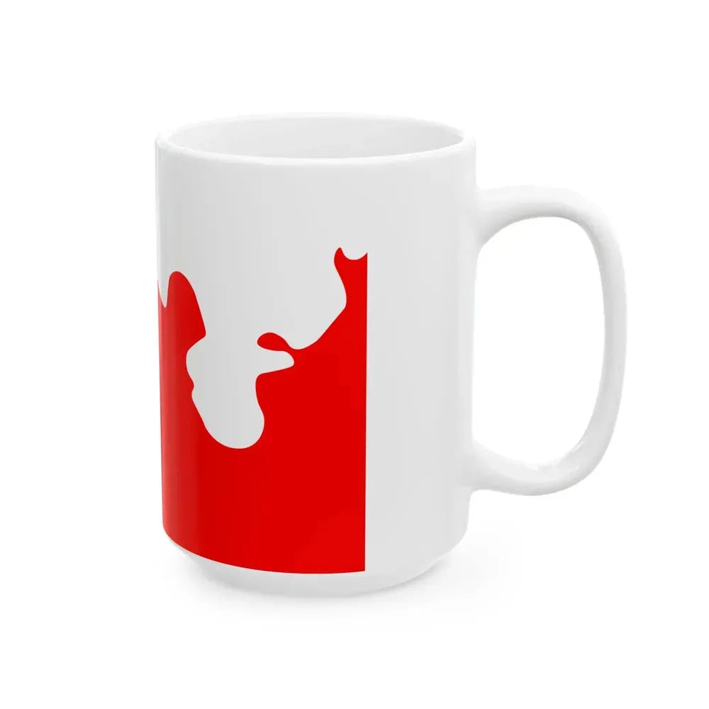 Flag of Cooke County Texas variant (United States) White Coffee Mug - Go Mug Yourself