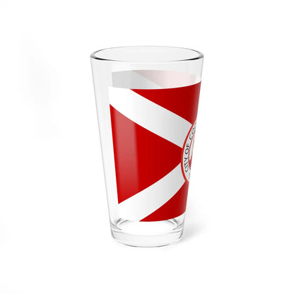 Flag of Cooper City Florida (United States) Pint Glass 16oz - Go Mug Yourself