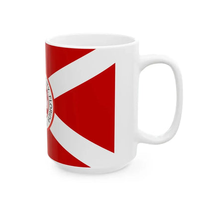 Flag of Cooper City Florida (United States) White Coffee Mug - Go Mug Yourself