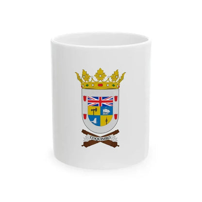 Flag of Coquimbo (Chile) White Coffee Mug 11oz - Go Mug Yourself