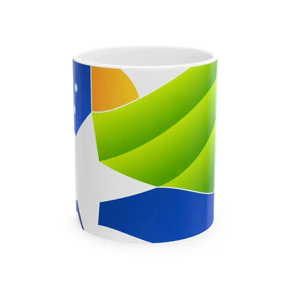 Flag of Coquimbo Region Chile (Chile) White Coffee Mug 11oz - Go Mug Yourself