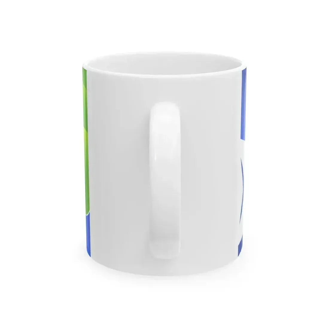 Flag of Coquimbo Region Chile (Chile) White Coffee Mug - Go Mug Yourself