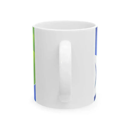 Flag of Coquimbo Region Chile (Chile) White Coffee Mug - Go Mug Yourself
