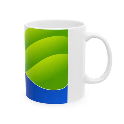 Flag of Coquimbo Region Chile (Chile) White Coffee Mug - Go Mug Yourself