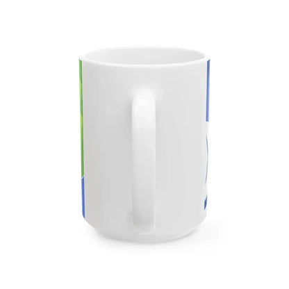 Flag of Coquimbo Region Chile (Chile) White Coffee Mug - Go Mug Yourself