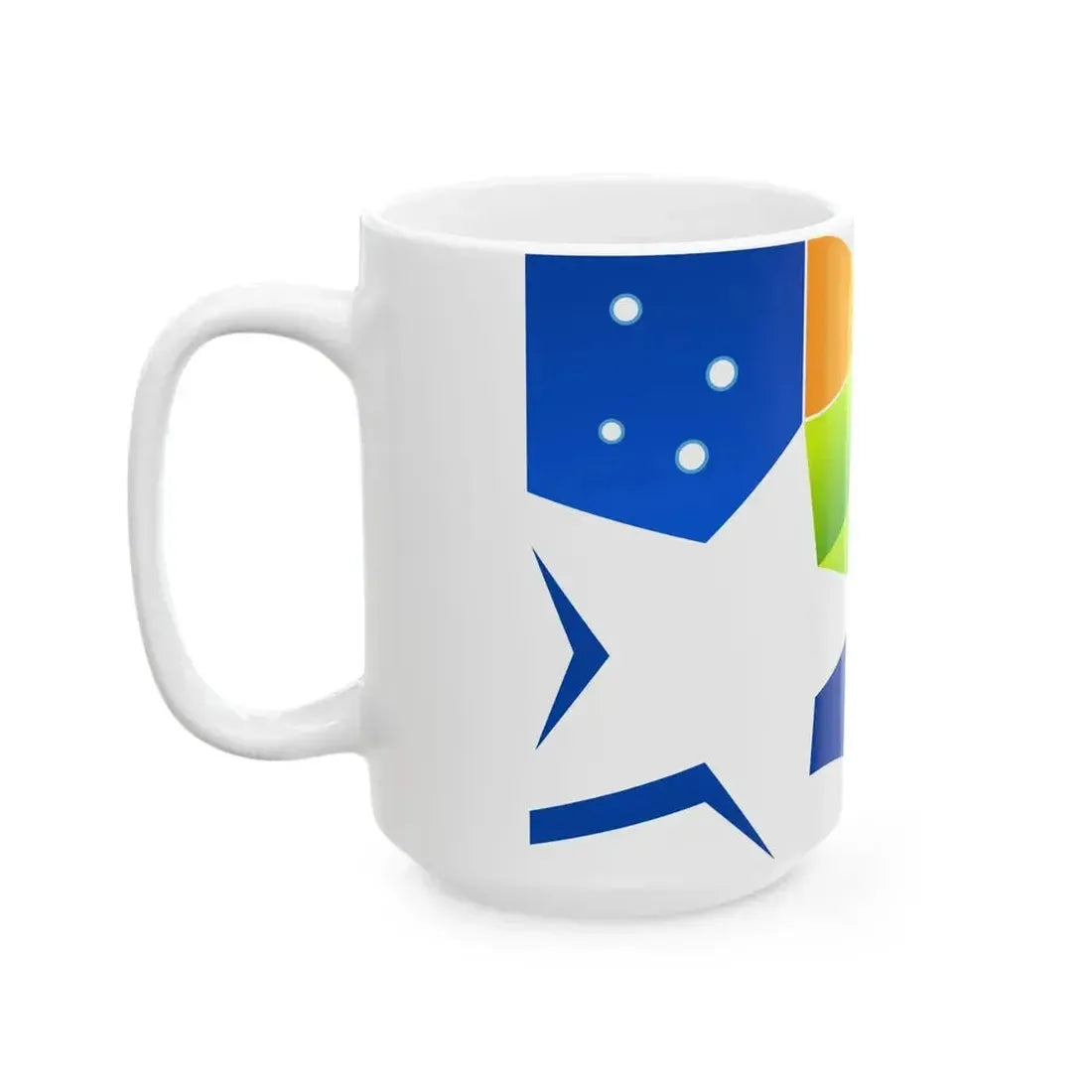 Flag of Coquimbo Region Chile (Chile) White Coffee Mug - Go Mug Yourself
