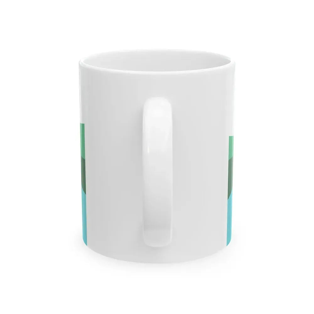 Flag of Coral Springs Florida (United States) White Coffee Mug - Go Mug Yourself
