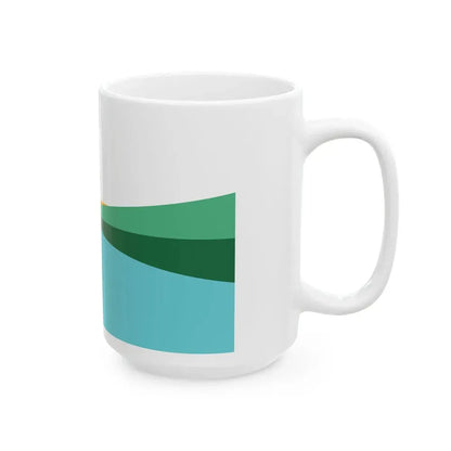 Flag of Coral Springs Florida (United States) White Coffee Mug - Go Mug Yourself