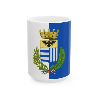 Flag of Corbetta (Italy) White Coffee Mug 15oz - Go Mug Yourself
