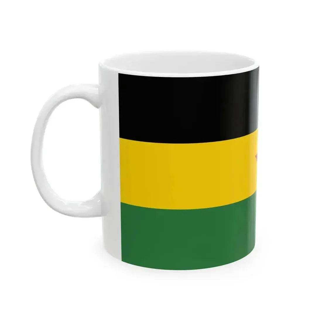 Flag of COREMO (Mozambique) White Coffee Mug - Go Mug Yourself