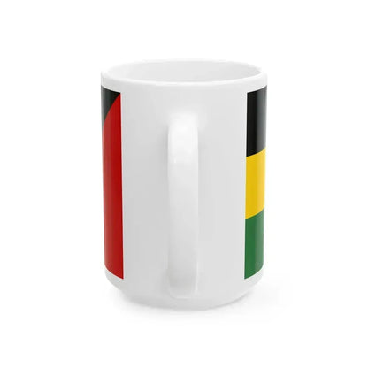 Flag of COREMO (Mozambique) White Coffee Mug - Go Mug Yourself