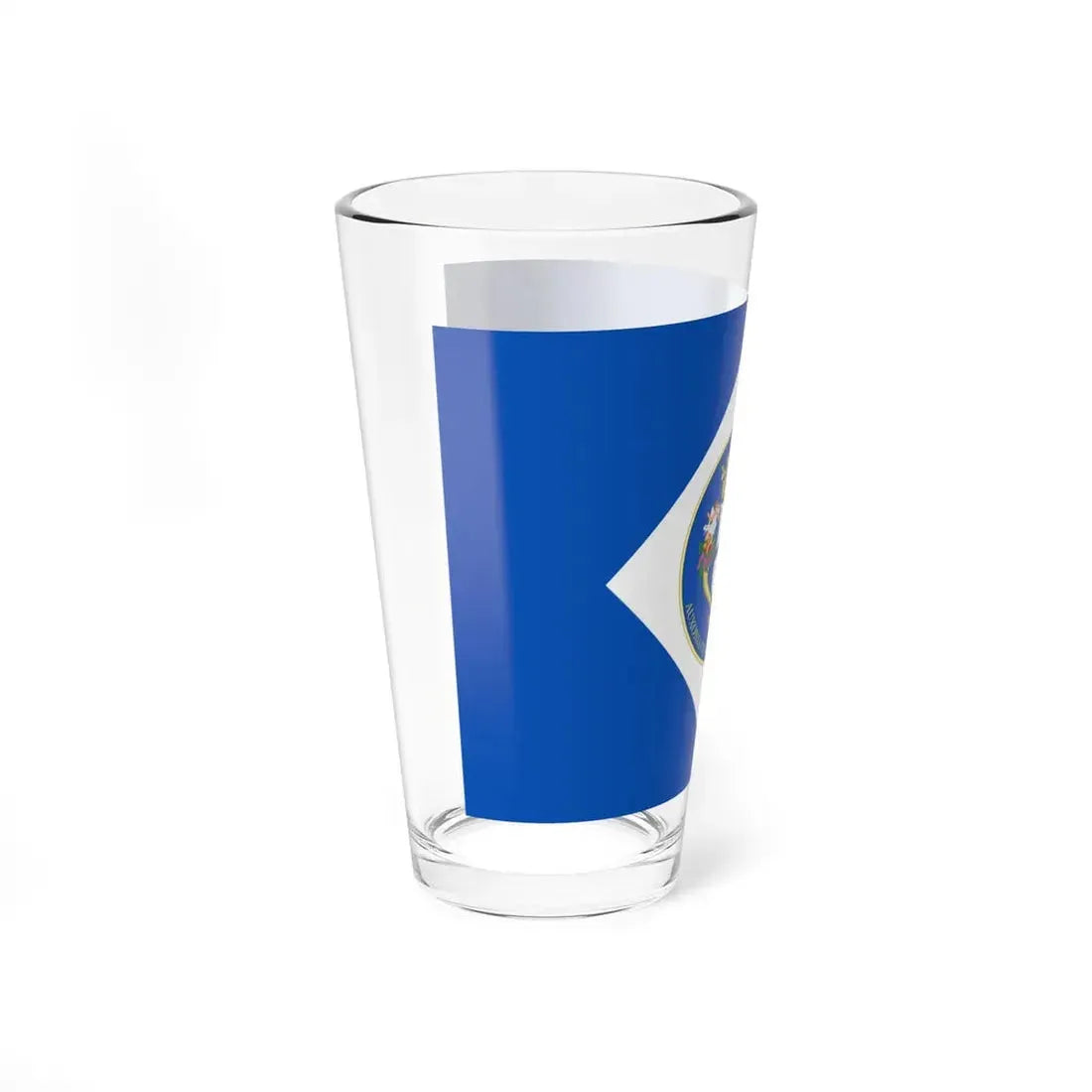 Flag of Corigliano (Italy) Pint Glass 16oz - Go Mug Yourself