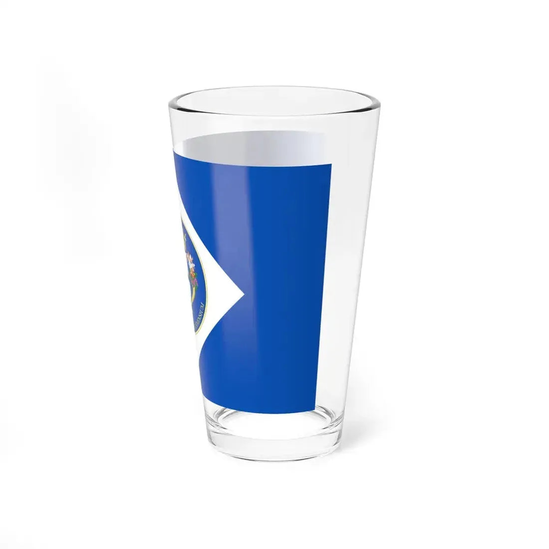 Flag of Corigliano (Italy) Pint Glass 16oz - Go Mug Yourself