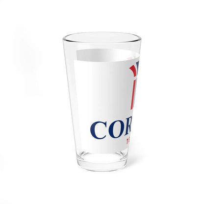 Flag of Corinth Texas (United States) Pint Glass 16oz - Go Mug Yourself