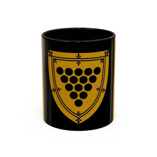 Flag of Cornwall Ontario Canada - Accent Coffee Mug 11oz Black - Go Mug Yourself