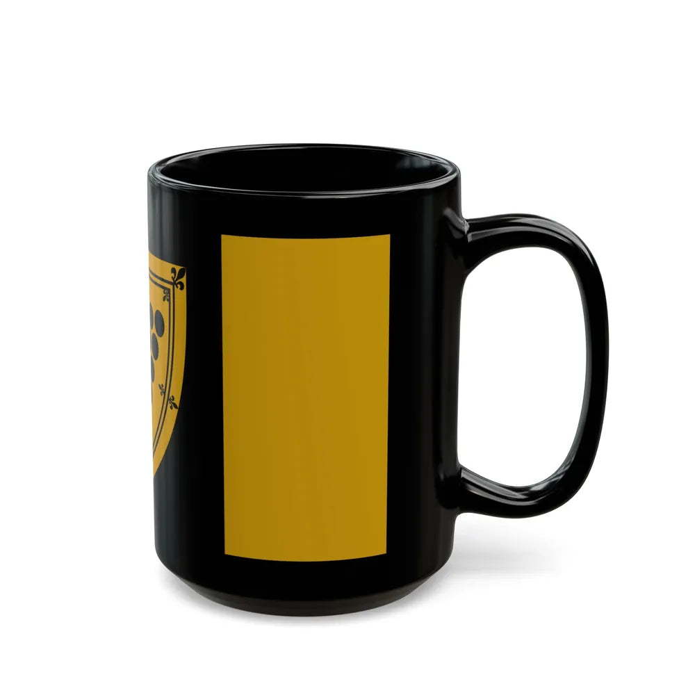 Flag of Cornwall Ontario Canada - Black Coffee Mug-Go Mug Yourself