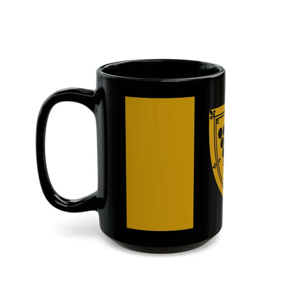 Flag of Cornwall Ontario Canada - Black Coffee Mug-Go Mug Yourself