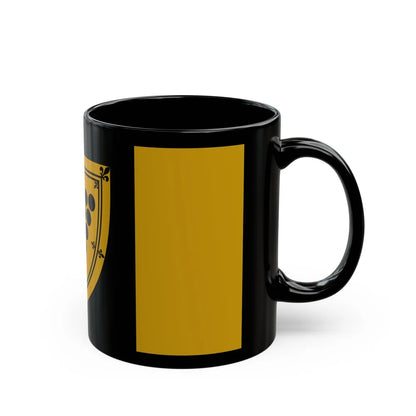 Flag of Cornwall Ontario Canada - Black Coffee Mug-Go Mug Yourself