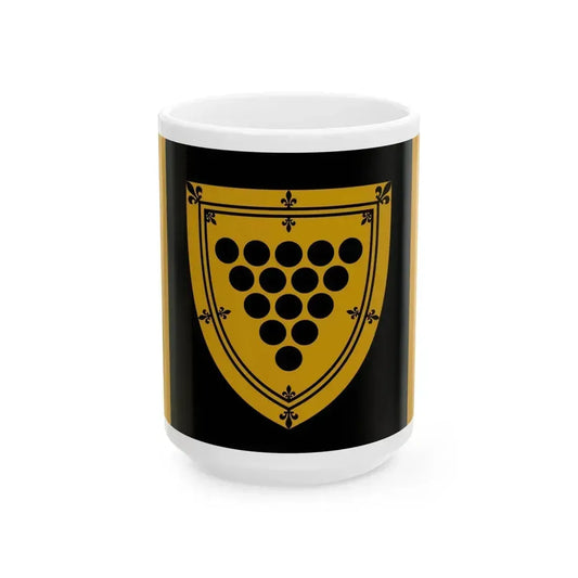 Flag of Cornwall Ontario Canada - White Coffee Mug 15oz - Go Mug Yourself