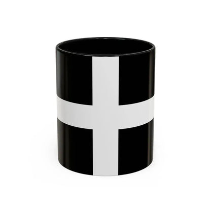 Flag of Cornwall UK - Accent Coffee Mug 11oz Black - Go Mug Yourself