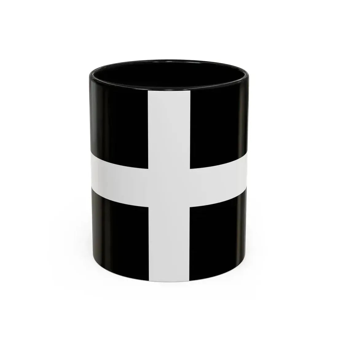 Flag of Cornwall UK - Accent Coffee Mug 11oz Black - Go Mug Yourself