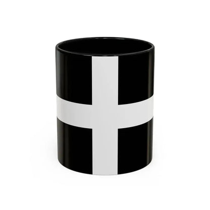 Flag of Cornwall UK - Accent Coffee Mug 11oz Black - Go Mug Yourself