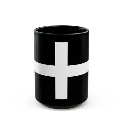 Flag of Cornwall UK - Black Coffee Mug 15oz - Go Mug Yourself