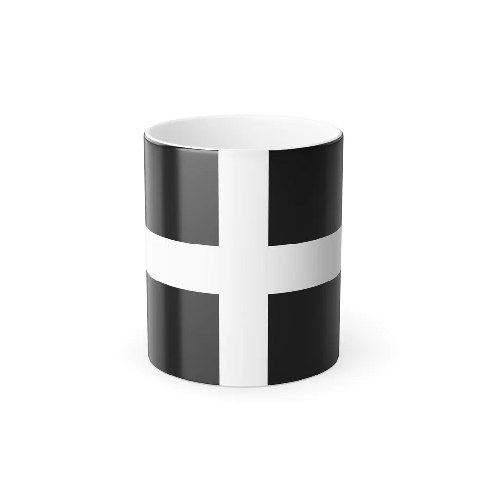 Flag of Cornwall UK - Color Changing Coffee Mug-11oz-Go Mug Yourself