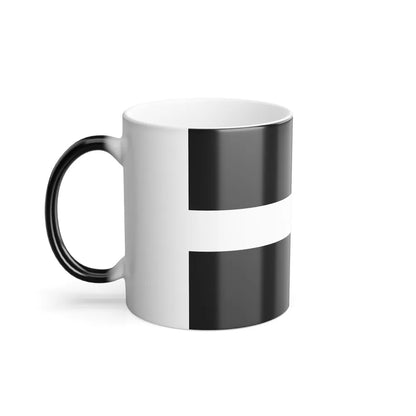 Flag of Cornwall UK - Color Changing Coffee Mug-Go Mug Yourself