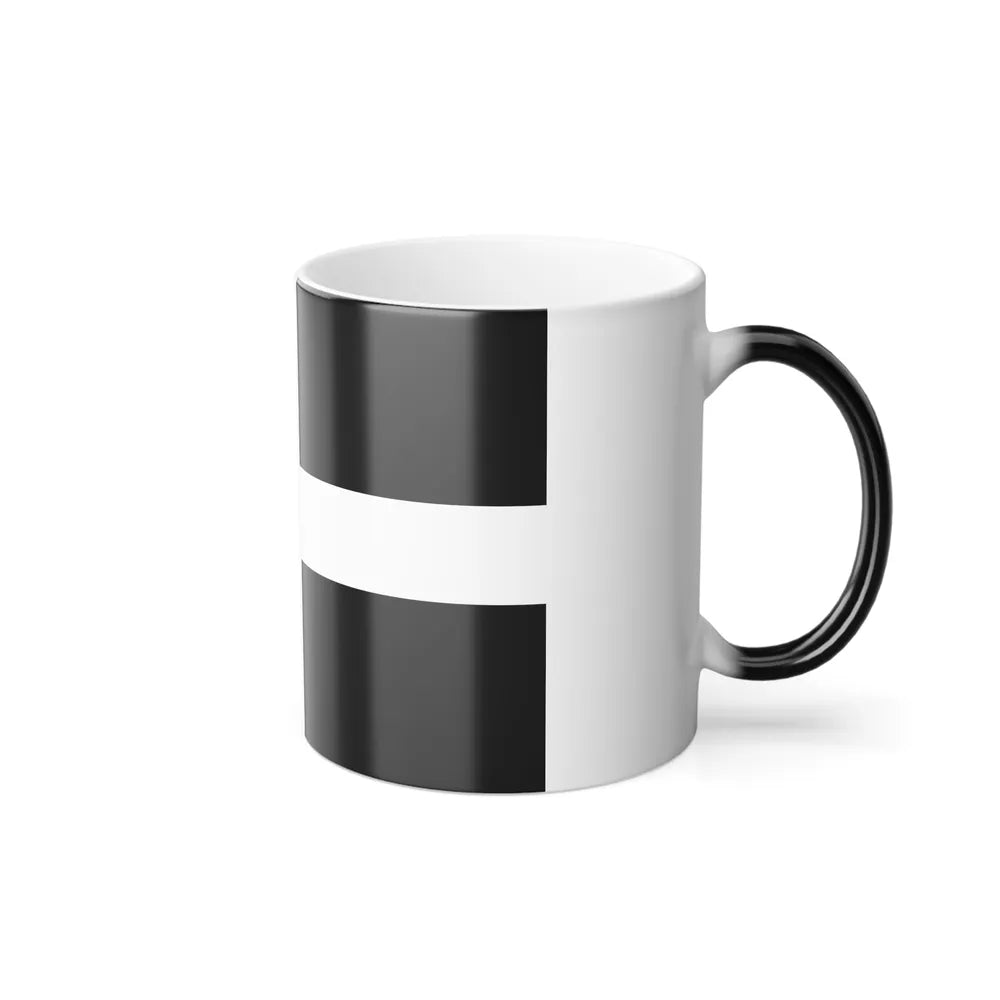 Flag of Cornwall UK - Color Changing Coffee Mug-Go Mug Yourself