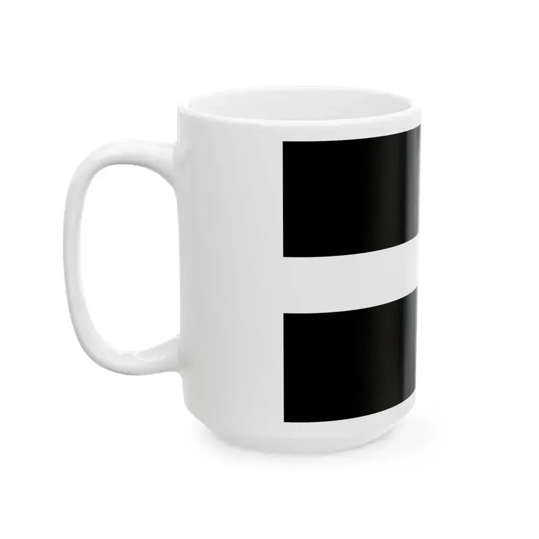 Flag of Cornwall UK - White Coffee Mug - Go Mug Yourself