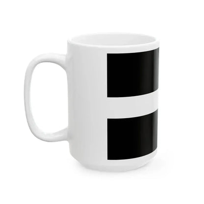 Flag of Cornwall UK - White Coffee Mug - Go Mug Yourself