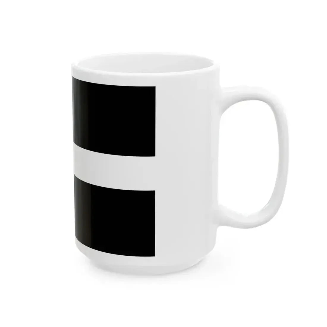 Flag of Cornwall UK - White Coffee Mug - Go Mug Yourself