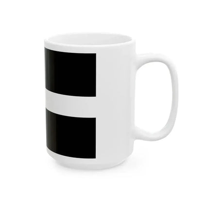 Flag of Cornwall UK - White Coffee Mug - Go Mug Yourself