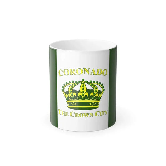 Flag of Coronado, California - Color Changing Coffee Mug 11oz - Go Mug Yourself
