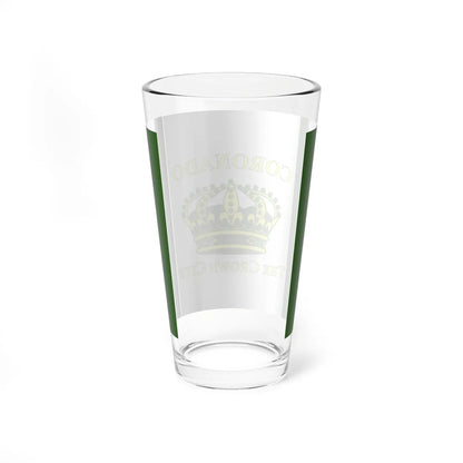 Flag of Coronado California (United States) Pint Glass 16oz - Go Mug Yourself