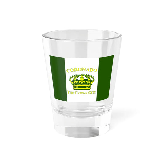 Flag of Coronado California (United States) Shot Glass 1.5oz 1.5oz - Go Mug Yourself