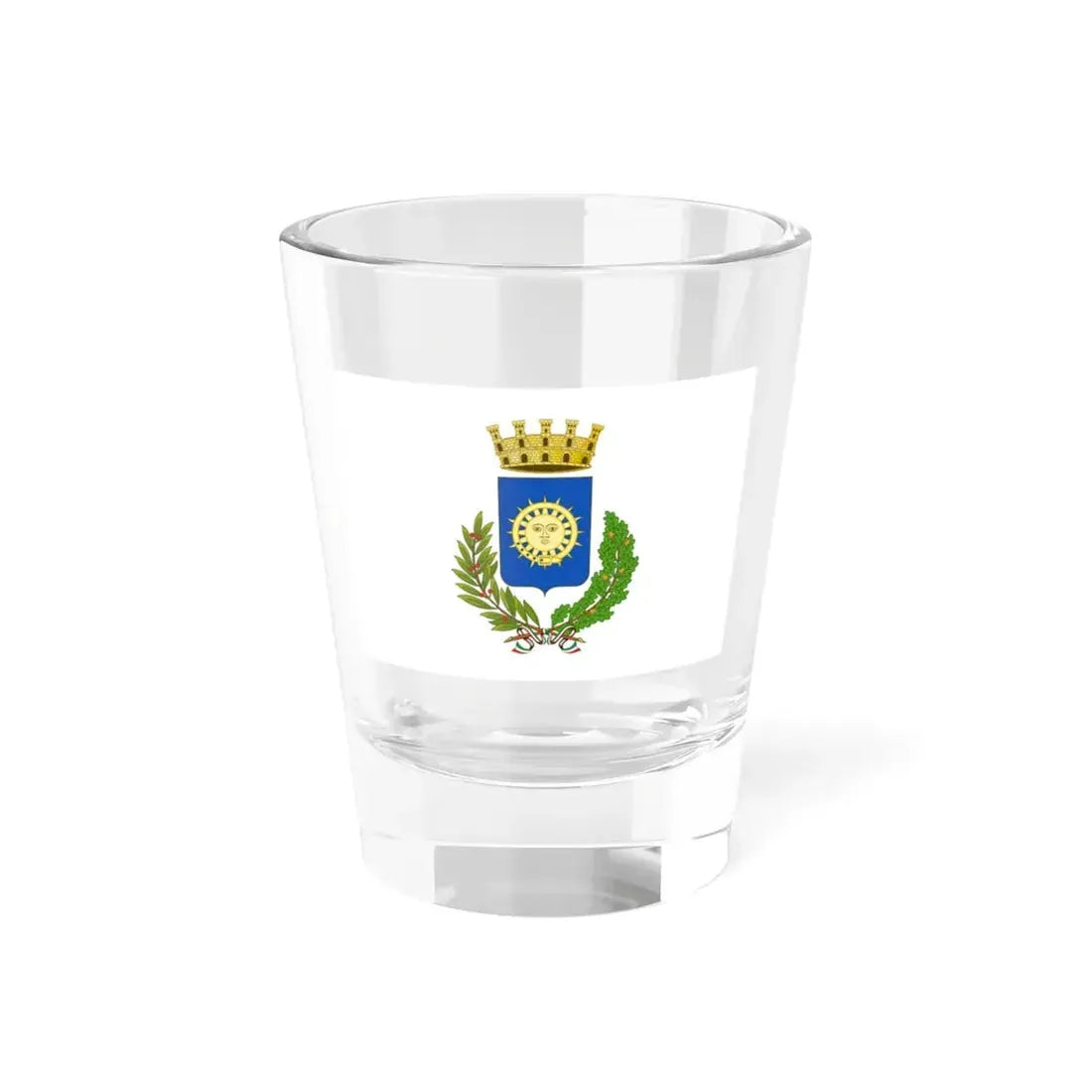 Flag of Correggio (Italy) Shot Glass 1.5oz 1.5oz - Go Mug Yourself