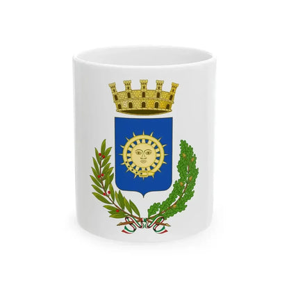 Flag of Correggio (Italy) White Coffee Mug 11oz - Go Mug Yourself
