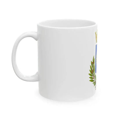Flag of Correggio (Italy) White Coffee Mug - Go Mug Yourself