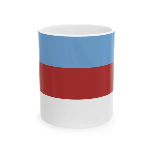 Flag of Corrientes 1814 (Argentina) White Coffee Mug 11oz - Go Mug Yourself