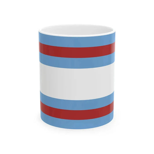 Flag of Corrientes 1815 (Argentina) White Coffee Mug 11oz - Go Mug Yourself